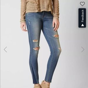 Flying monkey, mid rise, ankle skinny